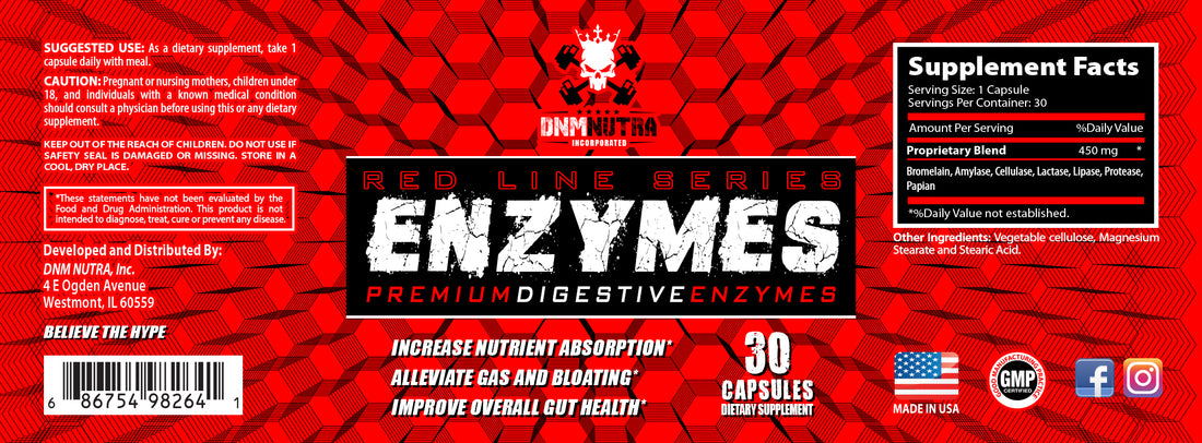 Enzymes - Premium Digestive Enzymes